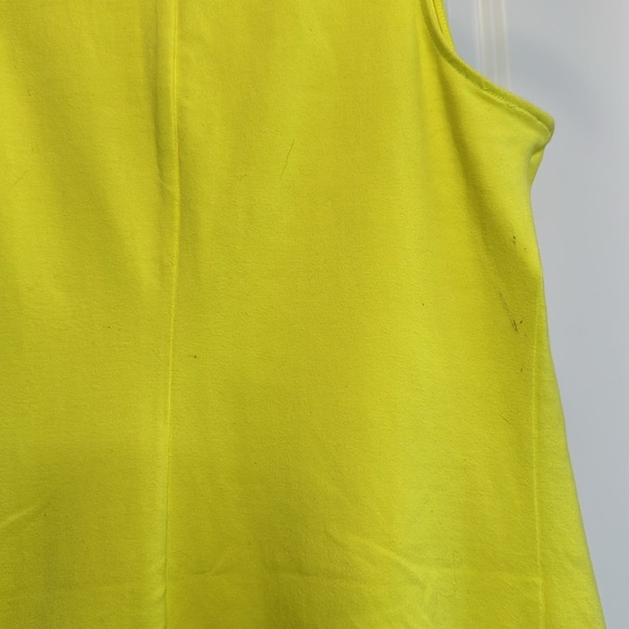 New Old Navy yellow ribbed dress size medium - Picture 4 of 5